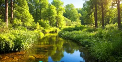 Ecosistema diverso que combina bosque