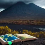 Portada de libro con un paisaje oscuro que representa los 10 lugares más peligrosos del mundo