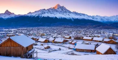 Paisajes helados de los siete lugares más fríos de México