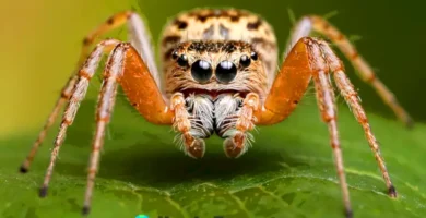 Ilustración detallada de la anatomía de una araña
