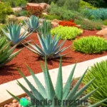 Diez variedades de plantas de Aloe Vera en un jardín soleado