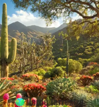 Diversas vegetaciones que incluyen selvas tropicales